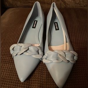 Nine West Baby Blue Flat